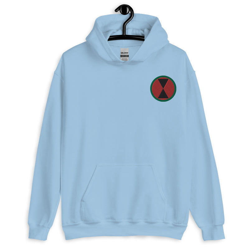 7th Infantry Division Hoodie - Light Blue