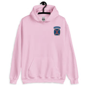 10th Mountain Division Hoodie Hoodie - Light Pink