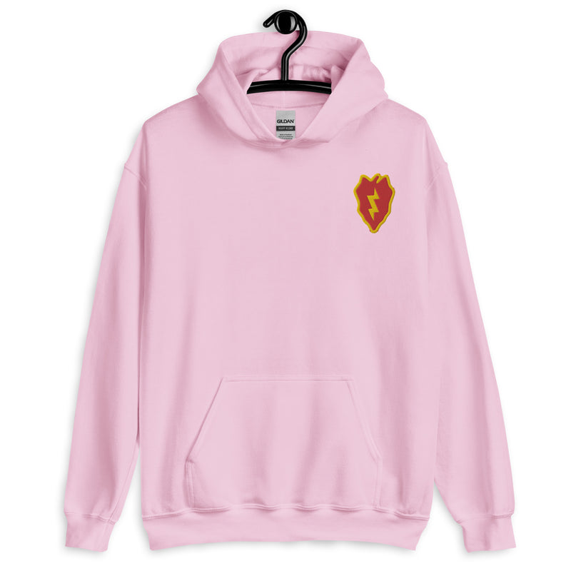 25th Infantry Division Hoodie - Light Pink