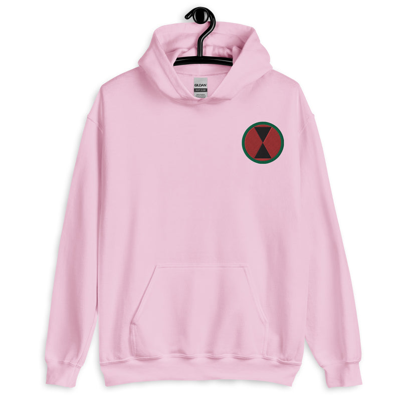 7th Infantry Division Hoodie - Light Pink