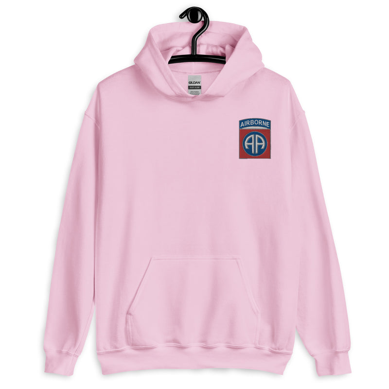 82nd Airborne Division Hoodie - Light Pink
