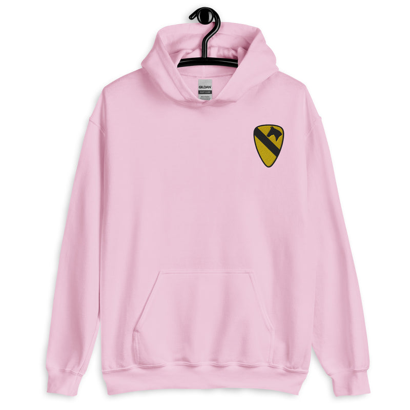 1st Cavalry Division Hoodie - Light Pink