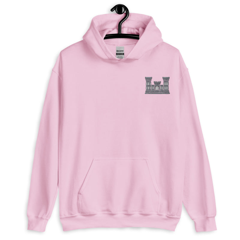 Combat Engineer Hoodie - Light Pink