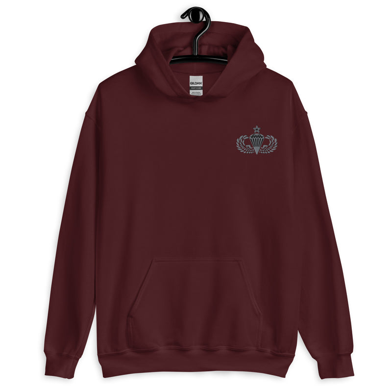 Senior Parachutist Hoodie - Maroon