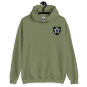 2nd Infantry Division Hoodie - Military Green