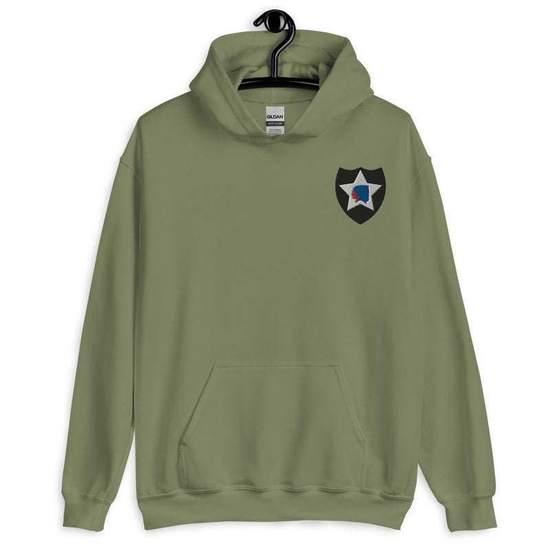 2nd Infantry Division Hoodie - Military Green