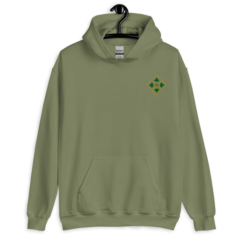 4th Infantry Division Hoodie - Military Green