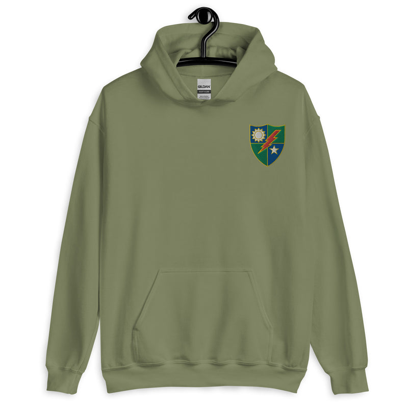 75th Ranger Regiment Hoodie - Military Green