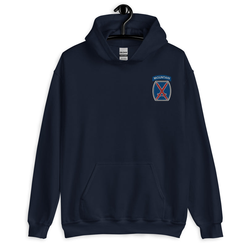 10th Mountain Division Hoodie Hoodie - Navy