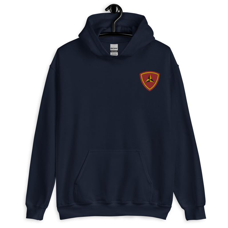 3rd Marine Division Hoodie - Navy