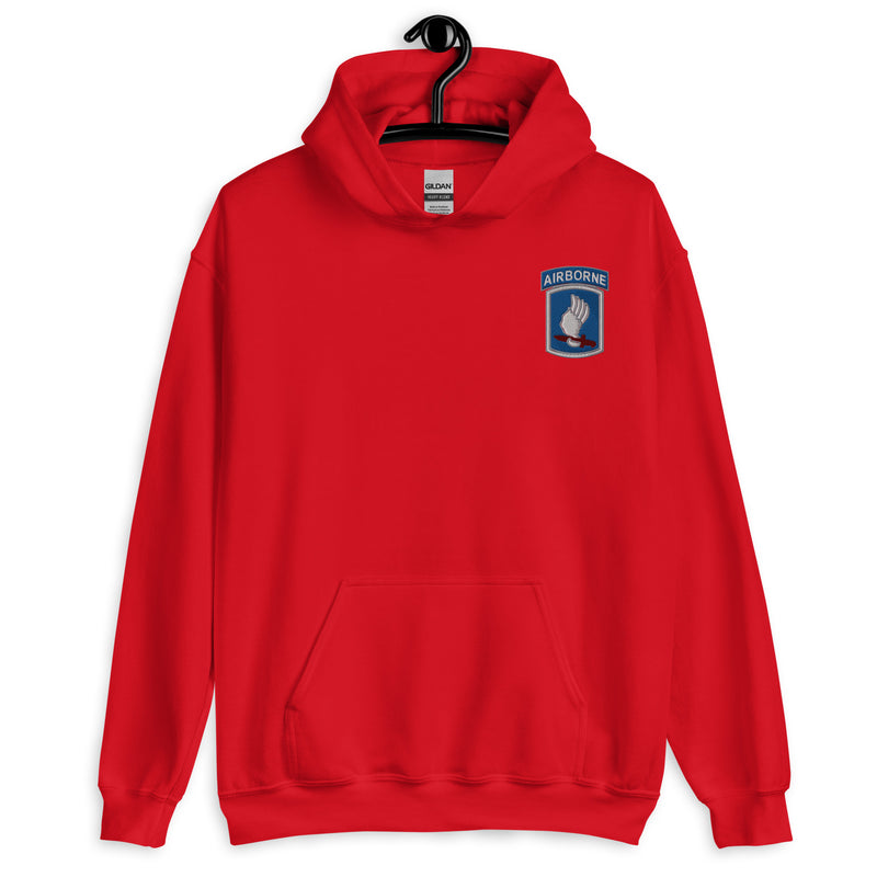 173rd Airborne Hoodie - Red