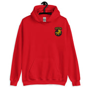17th Airborne Division Hoodie - Red