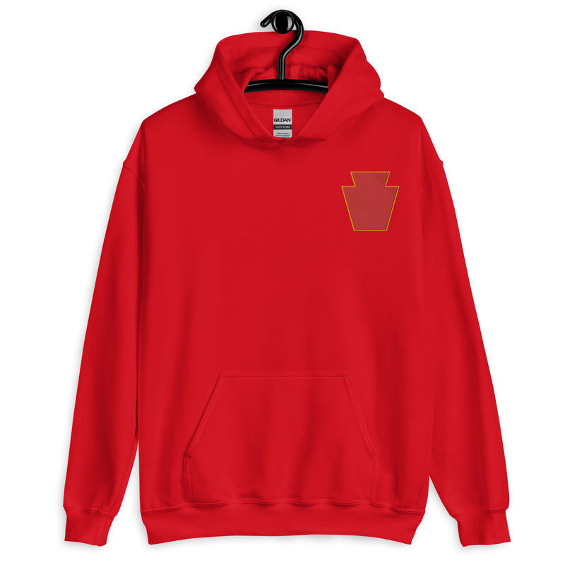 28th Infantry Division Hoodie - Red