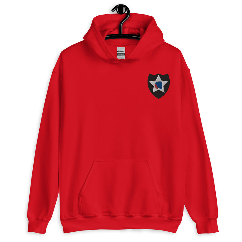 2nd Infantry Division Hoodie - Red