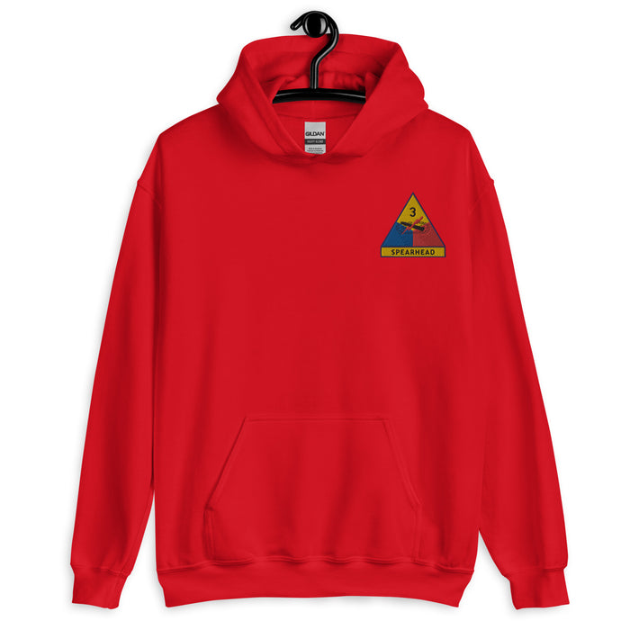 3rd Armored Division Hoodie - Red