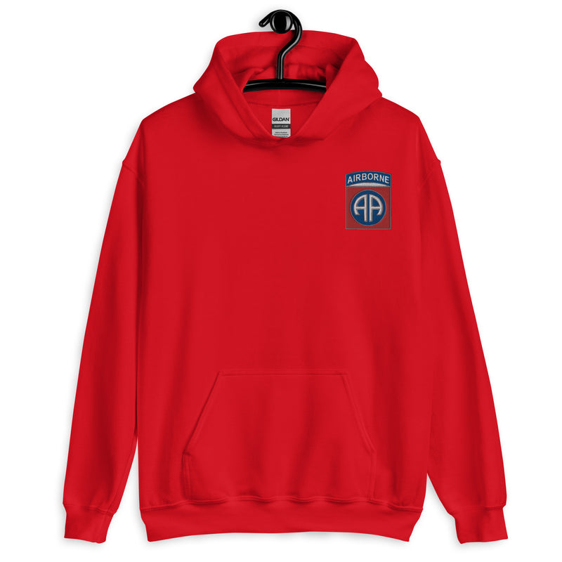 82nd Airborne Division Hoodie - Red