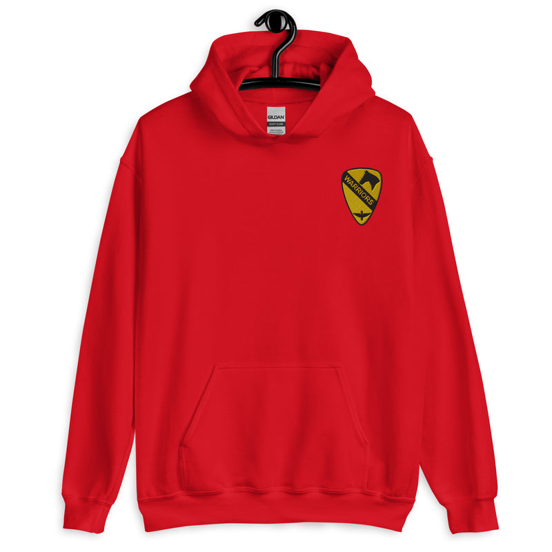 1st Air Cavalry Brigade Hoodie - Red