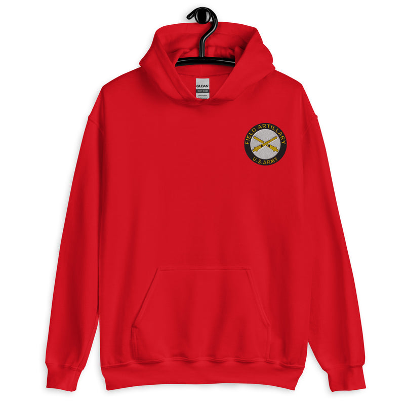 Field Artillery Hoodie - Red