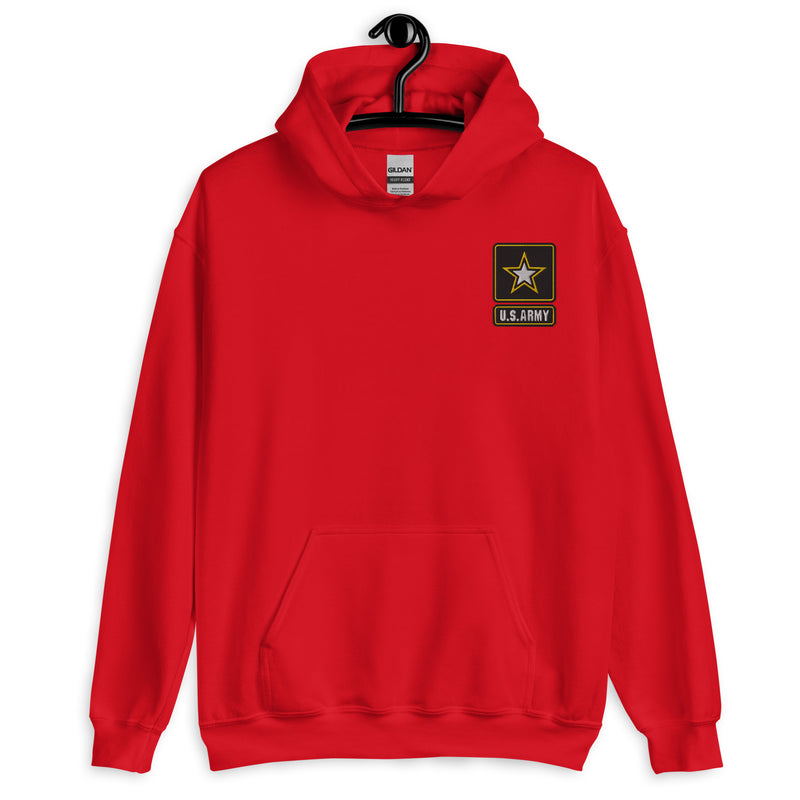 United States Army Hoodie - Red