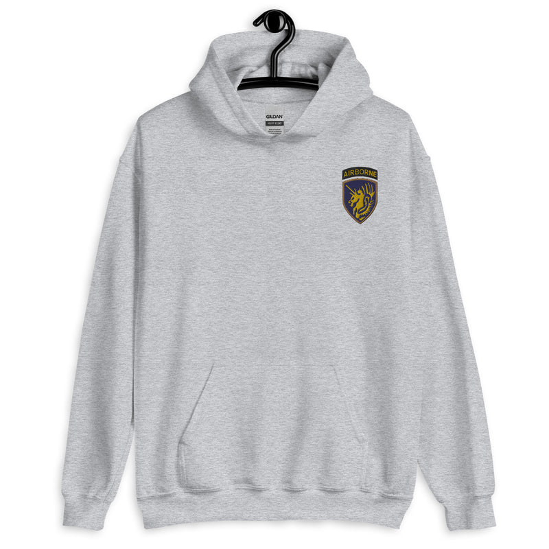 13th Airborne Division Hoodie - Sport Grey