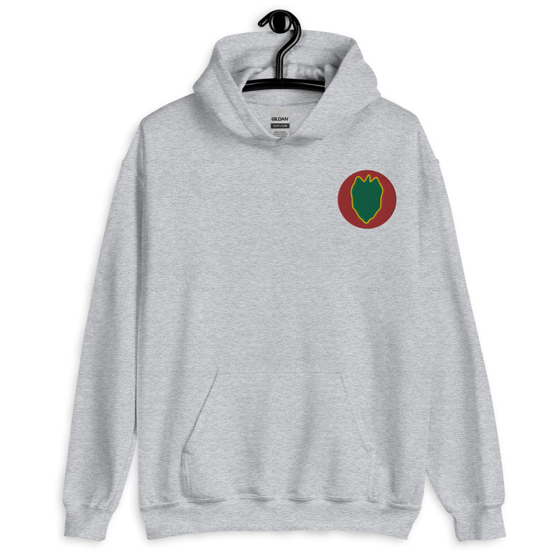 24th Infantry Division Hoodie - Sport Grey