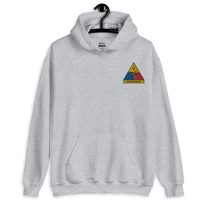 3rd Armored Division Hoodie - Sport Grey