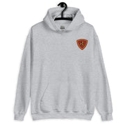 3rd Marine Division Hoodie - Sport Grey