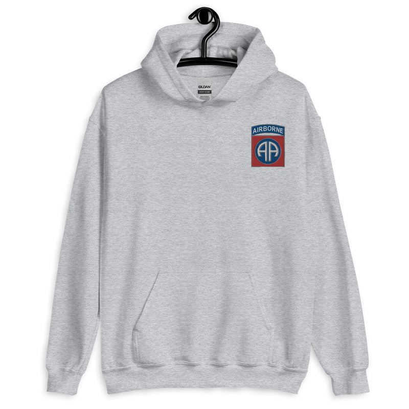 82nd Airborne Division Hoodie - Sport Grey