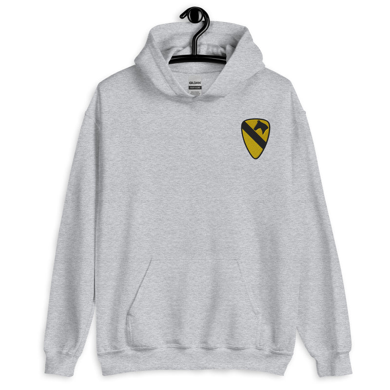 1st Cavalry Division Hoodie - Sport Grey