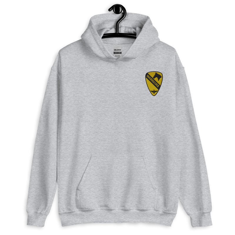 1st Air Cavalry Brigade Hoodie - Sport Grey