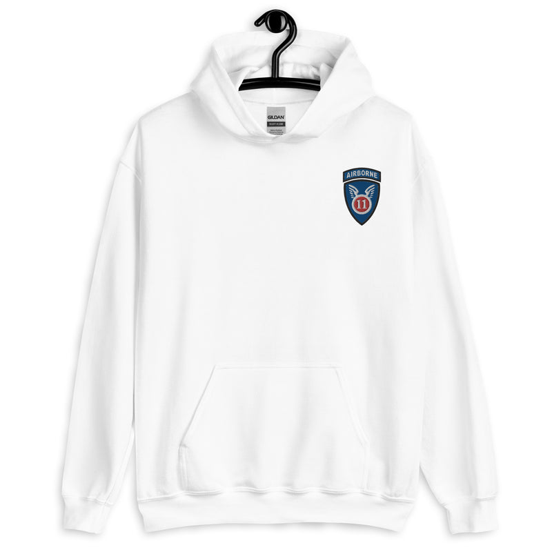 11th Airborne Division Hoodie - White