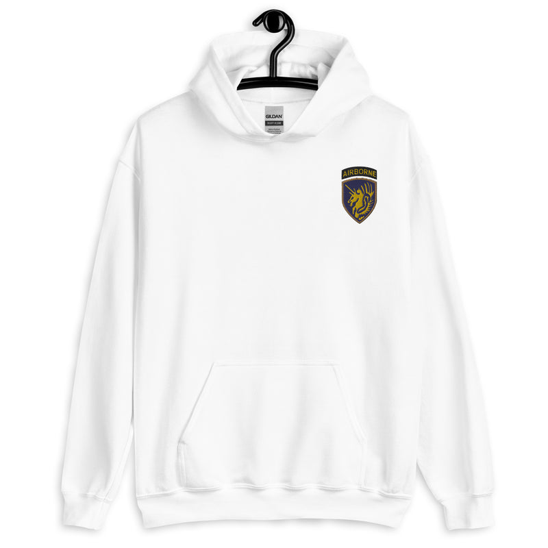 13th Airborne Division Hoodie - White