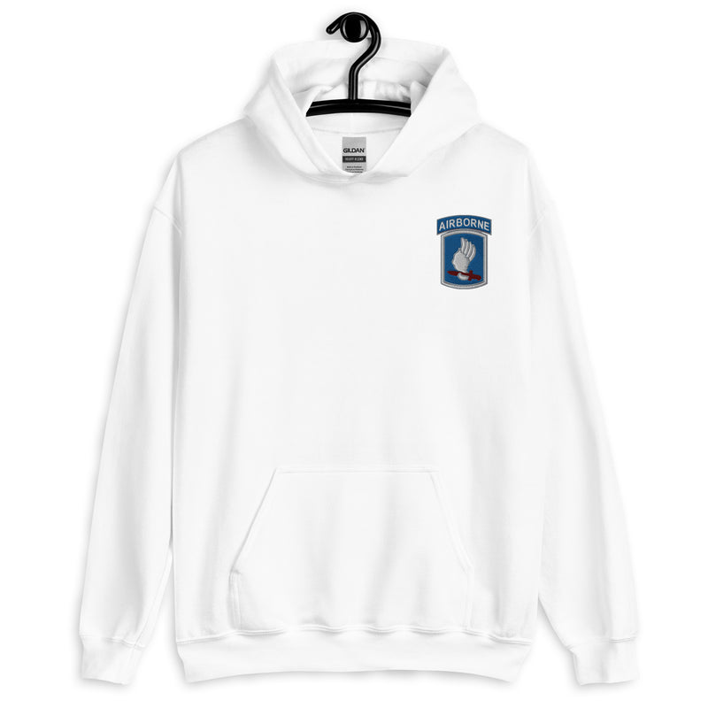 173rd Airborne Hoodie - White