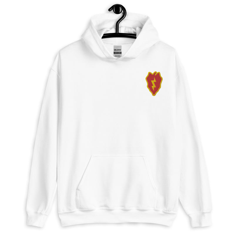 25th Infantry Division Hoodie - White