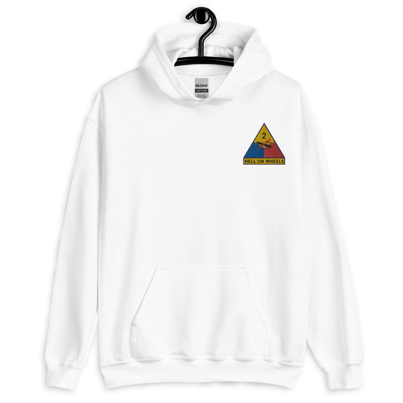 2nd Armored Division Hoodie - White