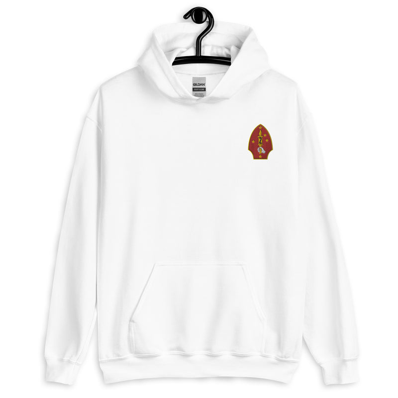 2nd Marine Division Hoodie - White