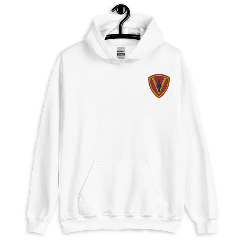 5th Marine Division Hoodie - White