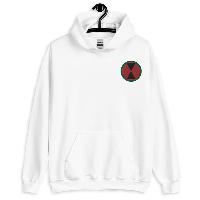 7th Infantry Division Hoodie - White