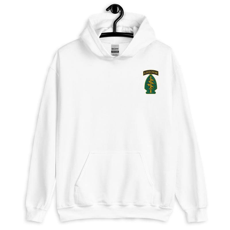 Special Forces Airborne Hoodie - White