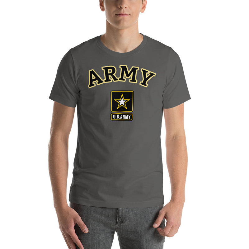 US ARMY Arched T-Shirt - Asphalt