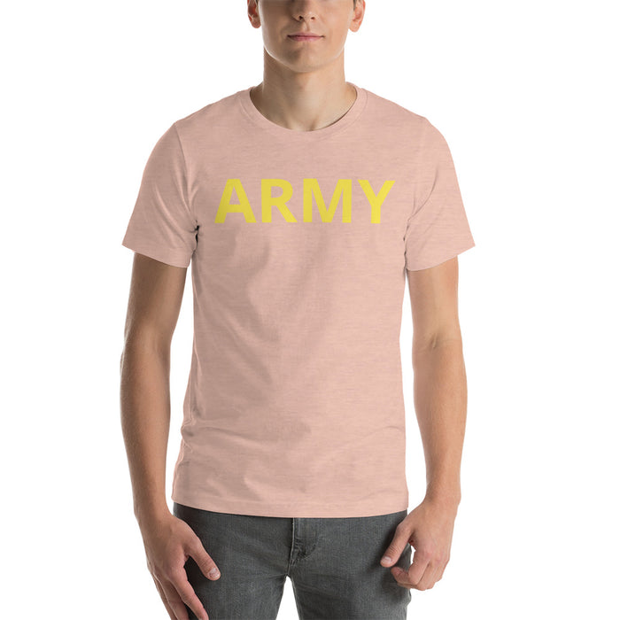 United States Army Men's T-Shirt (Yellow Lettering)