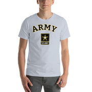 US ARMY Arched T-Shirt - Light Blue