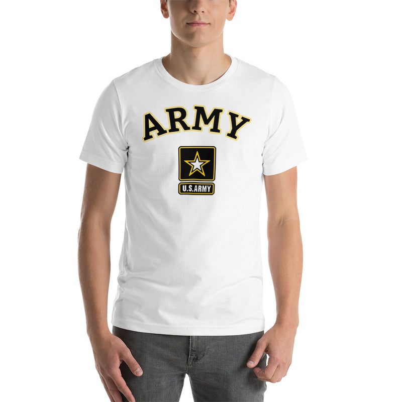 US ARMY Arched T-Shirt - White